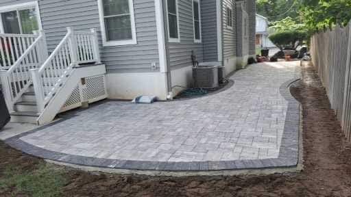 stamped concrete