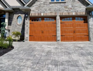 Stamped Concrete Driveway