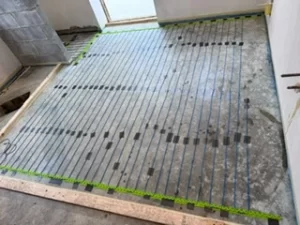 Radiant Flooring and Self Leveling